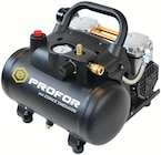 Espace Emeraude Châteaubriant - Promo Compresseur silencieux 6 L + tuyau + soufflette Promo Compresseur silencieux 6 L + tuyau + soufflette à 129,00 € dans le catalogue Espace Emeraude à Châteaubriant