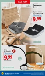 Prix et réduction Oreiller dans le prospectus Lidl en cours Offre Oreiller dans le catalogue Lidl du moment à la page 14