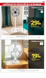 Prix et réduction Ventilateur sur pied dans le prospectus Carrefour Market en cours Offre Ventilateur sur pied dans le catalogue Carrefour Market du moment à la page 65
