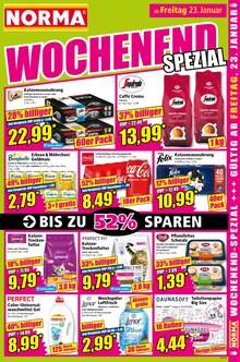 Katzenfutter im Norma Prospekt "Mehr fürs Geld" mit 20 Seiten (Augsburg)