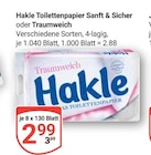 Toilettenpapier Sanft & Sicher bei GLOBUS im Prospekt "" für 2,99 €
