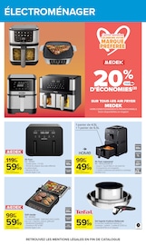 Promos Friteuse dans le catalogue "VOS PETITS PRIX DU QUOTIDIEN" de Carrefour Friteuse en promo dans le catalogue Carrefour à la page 55