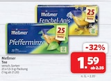 Pfefferminze im Angebot bei Markant Nordwest in Herford Pfefferminze Angebote von Meßmer bei Markant Nordwest Herford für 1,59 €
