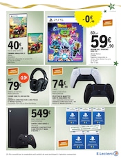 Promos Console Xbox Series X dans le catalogue "DES CADEAUX PLEIN LA HOTTE à prix E.Leclerc" de E.Leclerc à la page 25