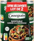 Ratatouille cuisinée à la provençale - CASSEGRAIN en promo chez Intermarché Hyper Ratatouille cuisinée à la provençale - CASSEGRAIN dans le catalogue Intermarché Hyper
