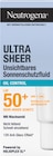 Sonnenschutzfluid Feuchtigkeitsspendend LSF 50 oder Oil Control LSF 50+ von Neutrogena im aktuellen Rossmann Prospekt