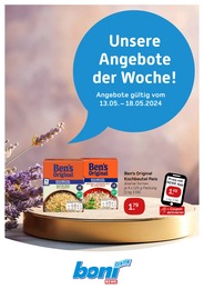 boni Center Prospekt für Bochum: "Unsere Angebote der Woche!", 8 Seiten, 13.05.2024 - 18.05.2024