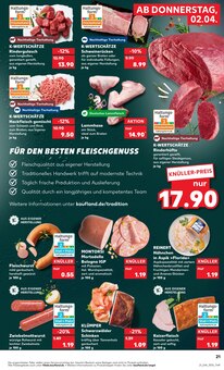 Rindfleisch im Kaufland Prospekt "KNÜLLER" mit 68 Seiten (Bochum)