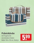 Picknickdecke im Angebot bei famila Nordost in Falkensee Picknickdecke Angebote bei famila Nordost Falkensee für 5,99 €