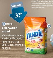 ALDI SÜD Baiersdorf - Colorwaschmittel Colorwaschmittel Angebot bei ALDI SÜD Baiersdorf im Prospekt "Meine Woche"