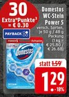 WC-Stein Power 5 Angebote von Domestos bei EDEKA Hemer für 1,29 €
