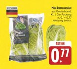 Aktuelle Salat Angebote bei E center in Nürnberg Aktuelles Mini Romanasalat Angebot bei E center in Nürnberg ab 0,77 €
