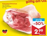 Hintereisbein/Hinterhaxe von  im aktuellen Netto Marken-Discount Prospekt für 2,99 €