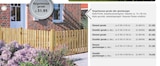 Vorgartenzaun gerade oder geschwungen im Holz-Zentrum Theile Prospekt Vorgartenzaun gerade oder geschwungen von im aktuellen Holz-Zentrum Theile Prospekt für 31,95 €