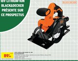 Scie circulaire sans fil 18V - BLACK+DECKER en promo chez Intermarché Hyper Scie circulaire sans fil 18V - BLACK+DECKER dans le catalogue Intermarché Hyper