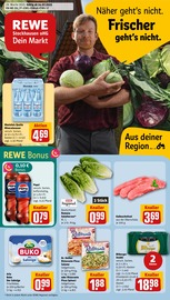 Cola im REWE Prospekt in Erkrath Aktueller REWE Prospekt mit Cola, "Dein Markt", Seite 1