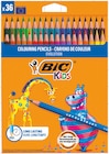 36 crayons de couleur "Evolution" BIC Kids - BIC en promo chez Intermarché 36 crayons de couleur "Evolution" BIC Kids - BIC dans le catalogue Intermarché
