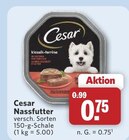 Nassfutter im Angebot bei combi in Cuxhaven Nassfutter Angebote von Cesar bei combi Cuxhaven für 0,75 €
