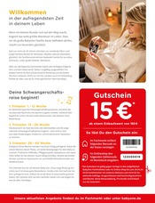 Gutscheine im BabyOne Prospekt in Saarbrücken Aktueller BabyOne Prospekt mit Gutscheine, "Alles für einen glücklichen Start", Seite 3