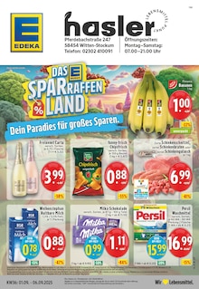 Aktueller EDEKA Prospekt "Aktuelle Angebote" Seite 1 von 24 Seiten für Witten