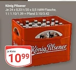 König Pilsener im Angebot bei GLOBUS in Salzgitter König Pilsener Angebote bei GLOBUS Salzgitter für 10,99 €