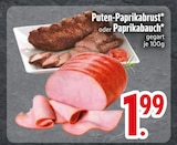 Aktuelle Pute Angebote bei EDEKA in Augsburg Aktuelles Puten-Paprikabrust Angebot bei EDEKA in Augsburg ab 1,99 €