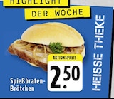 Spießbraten-Brötchen im aktuellen EDEKA Prospekt