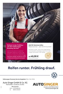Volkswagen Prospekt der KW 10 "Der Frühling startet mit Power" Aktueller Volkswagen Prospekt "Der Frühling startet mit Power" Seite 1 von 1 Seiten