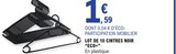 Lot de 10 cintres noir - ECO+ dans le catalogue E.Leclerc