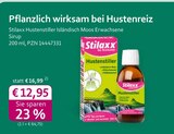 Stilaxx Hustenstiller Isländisch Moos Erwachsene Angebote bei mea - meine apotheke Peine für 12,95 €