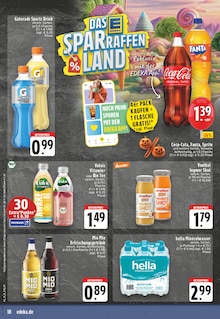Coca Cola im EDEKA Prospekt "Aktuelle Angebote" mit 24 Seiten (Würselen)