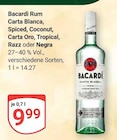 Aktuelles Rum Carta Blanca Angebot bei GLOBUS in Duisburg ab 9,99 €