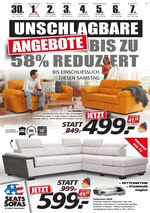 Seats and Sofas Prospekt "Unschlagbare Angebote", 4 Seiten, für Baiersdorf, 30.11.2019 - 07.12.2019 Seats and Sofas Prospekt "Unschlagbare Angebote", 4 Seiten, für Baiersdorf, 30.11.2019 - 07.12.2019