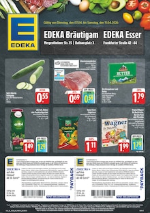 EDEKA Prospekt der Woche "Wir lieben Lebensmittel!" Seite 1, 07.04.2026 bis 11.04.2026 für Würzburg Aktueller EDEKA Prospekt "Wir lieben Lebensmittel!" Seite 1 von 8 Seiten für Würzburg