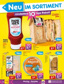 Thunfisch im aktuellen Netto Marken-Discount Prospekt (Freiburg (Breisgau)) Thunfisch im Netto Marken-Discount Prospekt "Aktuelle Angebote" mit 71 Seiten (Freiburg (Breisgau))