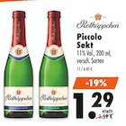 Piccolo Sekt bei Mäc-Geiz im Hannover Prospekt für 1,29 €