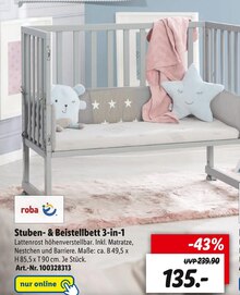 Stuben-, Beistellbett 3-in-1 Angebot in Leißling im aktuellen Prospekt bei Lidl in Leißling