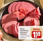 Aktuelle Wurst Angebote bei REWE in Essen Aktuelles Westfälischer Dauerwurst-Aufschnitt Angebot bei REWE in Essen ab 1,59 €