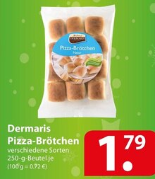 Dermaris Pizza-Brötchen bei famila Nordost in Elmshorn Dermaris Pizza-Brötchen im Angebot bei famila Nordost Elmshorn für 1,79 €