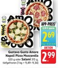 Aktuelle Pizza Angebote bei EDEKA in Ulm Aktuelles Amore Napoli Pizza Mozzarella Angebot bei EDEKA in Ulm ab 2,69 €