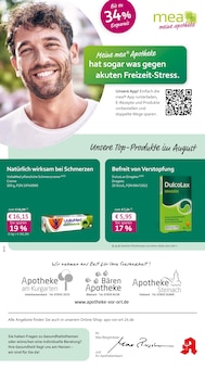 Aktueller mea - meine apotheke Prospekt "Unsere August-Angebote" für Biberach Aktueller mea - meine apotheke Prospekt für Biberach mit Seiten