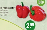 Aktuelles Bio Paprika rot Angebot bei V-Markt in Regensburg ab 2,99 €