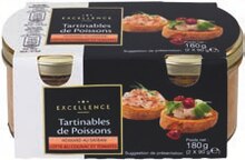 Aldi Gravelines - Lot de 2 tartinables de poissons Promo Lot de 2 tartinables de poissons dans le catalogue Aldi "Un Noël tout simplement frais ! " à Gravelines