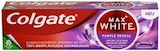 Max White Zahncreme Purple Reveal von Colgate für 3,49 € bei REWE im Angebot Max White Zahncreme Purple Reveal von Colgate im aktuellen REWE Prospekt