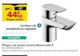 Mitigeur de lavabo chromé Neovis taille S - hansgrohe en promo chez Castorama Mitigeur de lavabo chromé Neovis taille S - hansgrohe dans le catalogue Castorama
