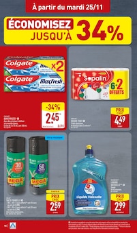 Promotion Dentifrice dans le prospectus Aldi, valable du 25/11/2025 au 01/12/2025 Promo Dentifrice dans le catalogue Aldi du moment à la page 18