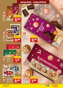 Weihnachtsgebäck im aktuellen Netto Marken-Discount Prospekt (Duisburg) Weihnachtsgebäck im Netto Marken-Discount Prospekt "Aktuelle Angebote" mit 72 Seiten (Duisburg)