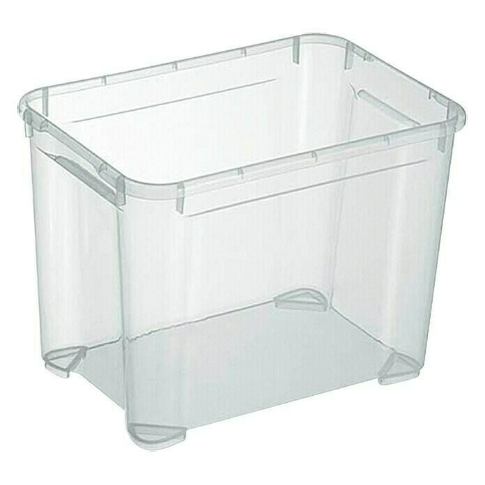 BAUHAUS Steinhagen - Regalux Clear Box S (L x B x H: 37,6 x 26 x 28,3 cm, 20 l, Transparent) Regalux Clear Box S (L x B x H: 37,6 x 26 x 28,3 cm, 20 l, Transparent) Angebot bei BAUHAUS Steinhagen im Prospekt Bringen Sie Ordnung in Werkstatt, Haus & Garten