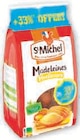 Madeleines moelleuses aux oeufs plein air - ST MICHEL en promo chez Super U Madeleines moelleuses aux oeufs plein air - ST MICHEL dans le catalogue Super U