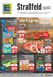 Aktueller EDEKA Prospekt mit Würstchen, "Aktuelle Angebote", Seite 1